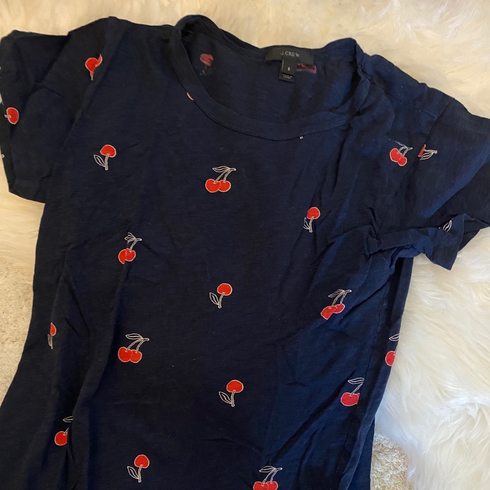 J Crew printed t shirt